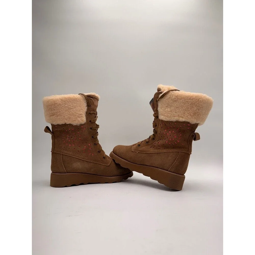 Bearpaw KYLIE YOUTH Youth's NEW Boots Brown Multiple Sizes
